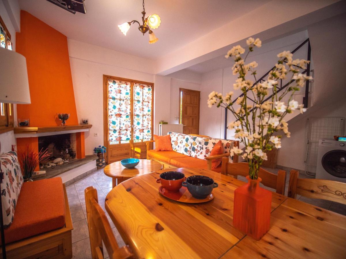 Orange House For Big Families In Damouchari - Delicious Houses Exteriör bild