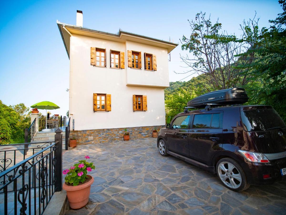 Orange House For Big Families In Damouchari - Delicious Houses Exteriör bild