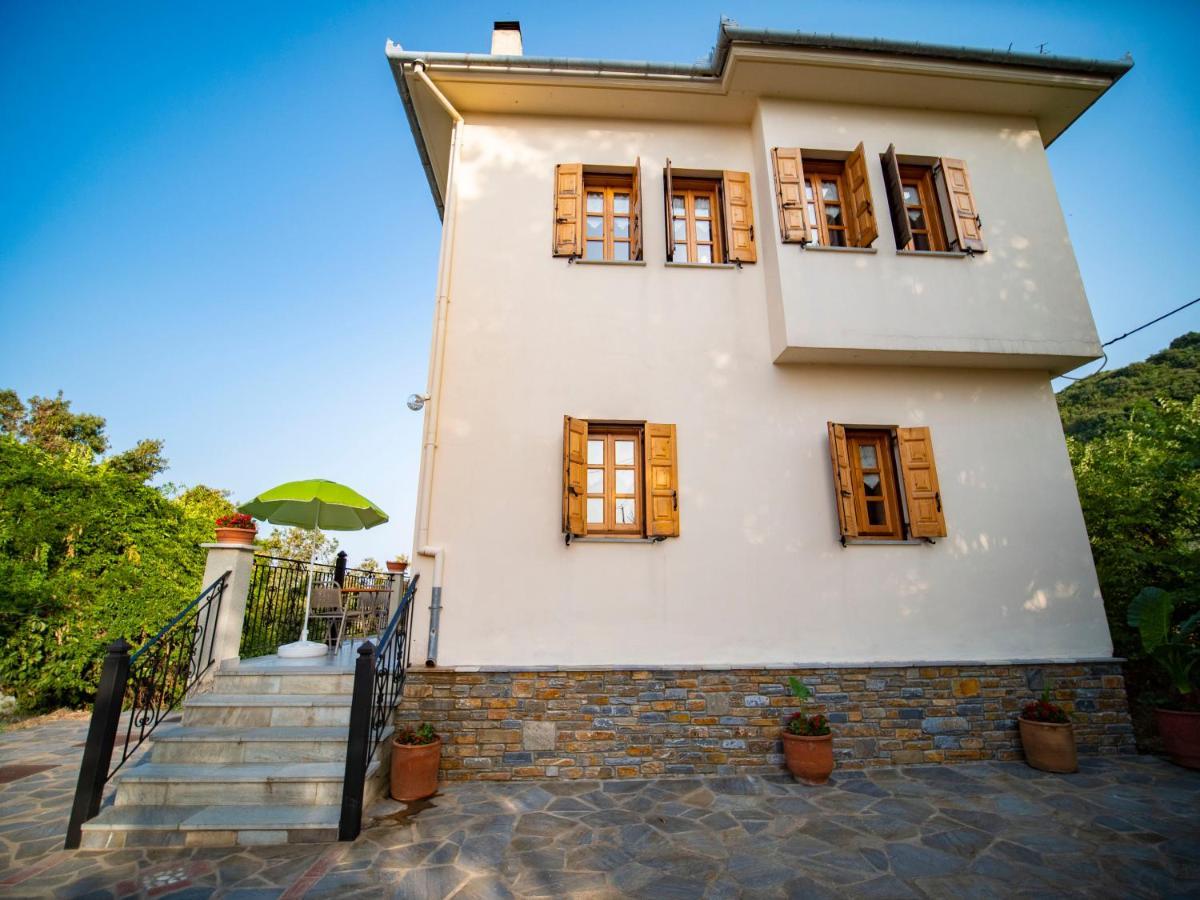 Orange House For Big Families In Damouchari - Delicious Houses Exteriör bild